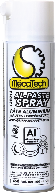 TECPO Pasta Multimontage Ad Alta Temperatura 400 Ml - Anticigolio Per Freni, Lubrificante Per Ceramica E Rame, Protezione Anticorrosione Da -40°C A +1400°C