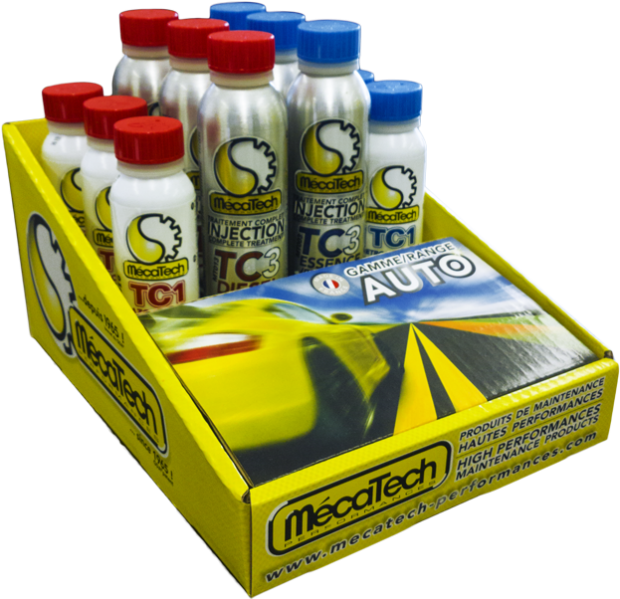 PMT100-DISPLAY COMPTOIR GAMME CARBURANT